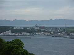 鴛泊港と礼文島